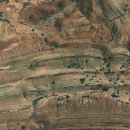 Satellite imagery of Tarlton Knob Mine, AU