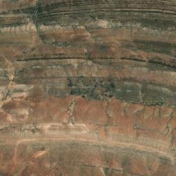 Satellite imagery of Tarlton Knob Mine, AU