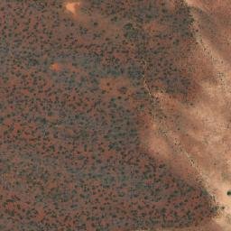 Satellite imagery of McDouall Peak, AU