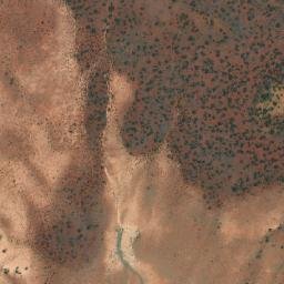Satellite imagery of McDouall Peak, AU