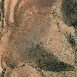 Satellite imagery of Mount Babbage, AU