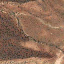 Satellite imagery of McDouall Peak, AU