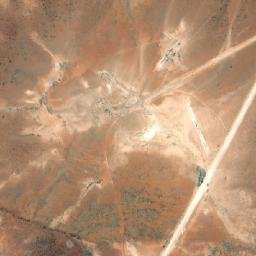 Satellite imagery of McDouall Peak, AU