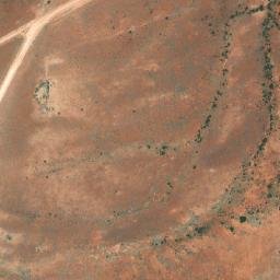 Satellite imagery of McDouall Peak, AU