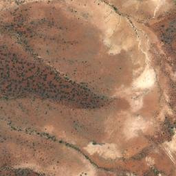 Satellite imagery of McDouall Peak, AU