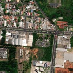 Satellite imagery of Araçá Um e Araçá Dois, BR