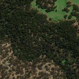 Satellite imagery of Cooks Mountain, AU