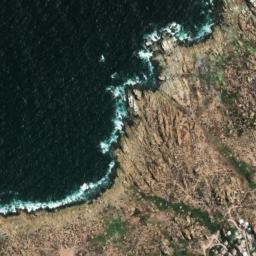 Satellite imagery of Punta Tortuga, CL