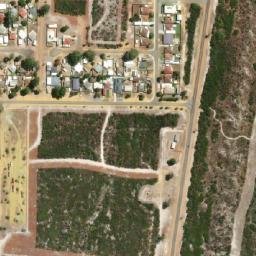 Satellite imagery of Drummond Rock, AU