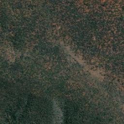 Satellite imagery of Mount Geraldine, AU