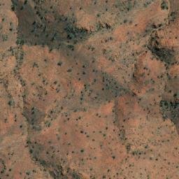 Satellite imagery of Parabarana Hill, AU