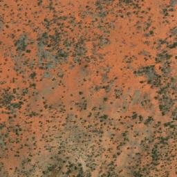 Satellite imagery of Mount Druid, AU