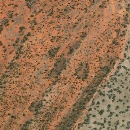 Satellite imagery of Mount Druid, AU