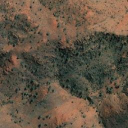 Satellite imagery of Parabarana Hill, AU