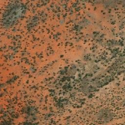 Satellite imagery of Mount Druid, AU