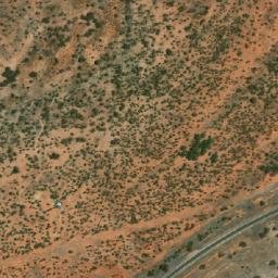 Satellite imagery of Mount Druid, AU