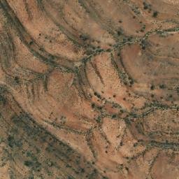 Satellite imagery of Mount Delusion, AU
