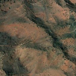 Satellite imagery of Parabarana Hill, AU