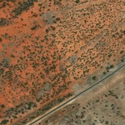 Satellite imagery of Mount Druid, AU