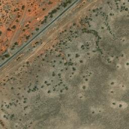 Satellite imagery of Mount Druid, AU