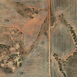 Satellite imagery of Bejowera Rocks, AU