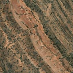 Satellite imagery of Mount Delusion, AU