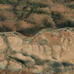 Satellite imagery of Mount Brooks, AU