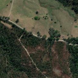 Satellite imagery of Georges Knob, AU