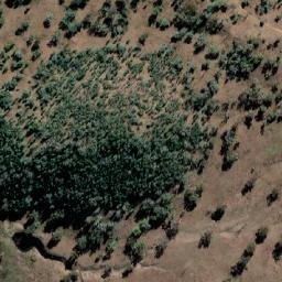 Satellite imagery of Greenhide Mountain, AU