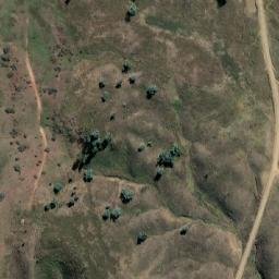 Satellite imagery of Hughies Mountain, AU
