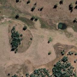 Satellite imagery of Greenhide Mountain, AU