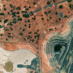 Satellite imagery of Great Ophir, AU