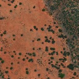 Satellite imagery of Waihi Battery Mine, AU