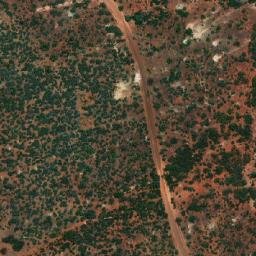 Satellite imagery of Waihi Battery Mine, AU
