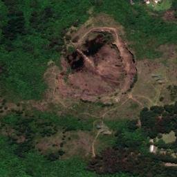 Satellite imagery of Morro Santana, BR