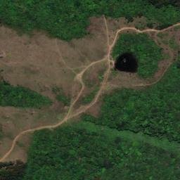Satellite imagery of Morro Santana, BR