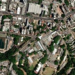 Satellite imagery of Morro Menino Deus, BR