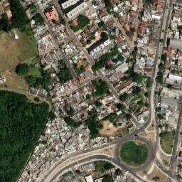 Satellite imagery of Morro Menino Deus, BR