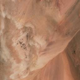 Satellite imagery of Cerro Bañados, AR