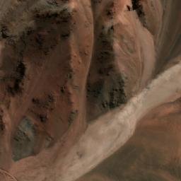 Satellite imagery of Cerro Bañados, AR