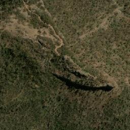 Satellite imagery of Castle Top Mountain, AU