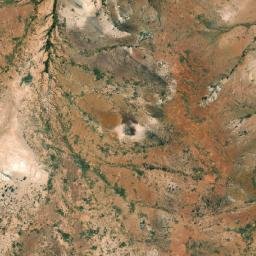 Satellite imagery of White Cliff Hill, AU