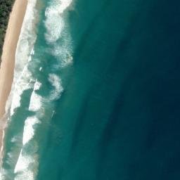 Satellite imagery of Stack Rock, AU