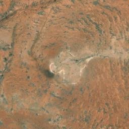 Satellite imagery of Peephabie Cliff, AU
