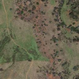 Satellite imagery of Caves Knob, AU
