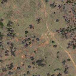 Satellite imagery of Caves Knob, AU