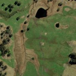 Satellite imagery of Days Mountain, AU