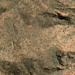 Satellite imagery of British Empire Mine, AU