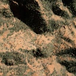 Satellite imagery of British Empire Mine, AU