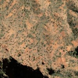 Satellite imagery of British Empire Mine, AU